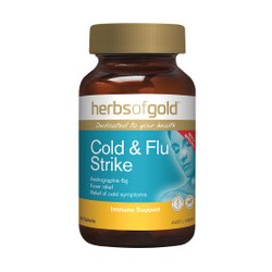 HERBS OF GOLD COLD AND FLU STRIKE 60 TABLETS