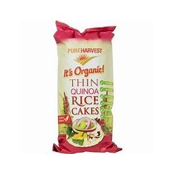 PURE HARVEST QUINOA RICE CAKES 150G