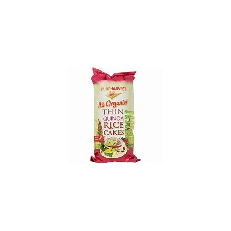 PURE HARVEST QUINOA RICE CAKES 150G