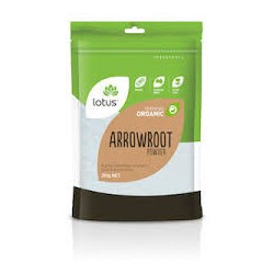 LOTUS ORGANIC ARROWROOT POWDER 250G