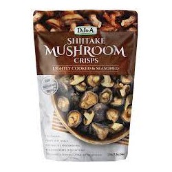 DJA SHIITAKE MUSHROOM CRISPS LIGHTLY COOKED AND SEASONED 150G