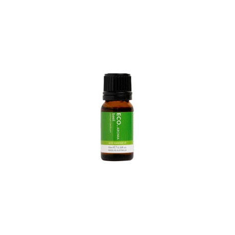 ECO AROMA BASIL PURE ESSENTIAL OIL 10ML