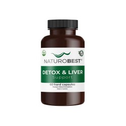 NATUROBEST DETOX AND LIVER SUPPORT 60 HARD CAPSULES
