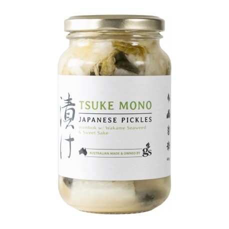 GREEN ST KITCHEN WOMBOK WITH WAKEME SEAWEED PICKLES 400G