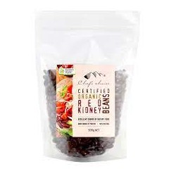 CHEFS CHOICE ORGANIC RED KIDNEY BEANS 500G