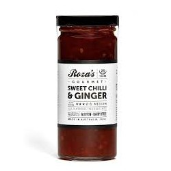 ROZAS GOURMET SWEET CHILLI AND GINGER 240ML