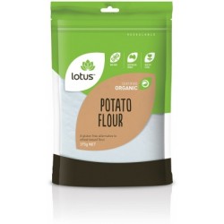 LOTUS ORGANIC POTATO FLOUR STARCH 375G