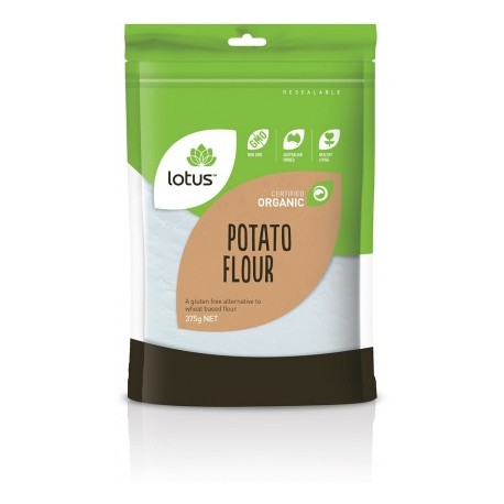 LOTUS ORGANIC POTATO FLOUR STARCH 375G