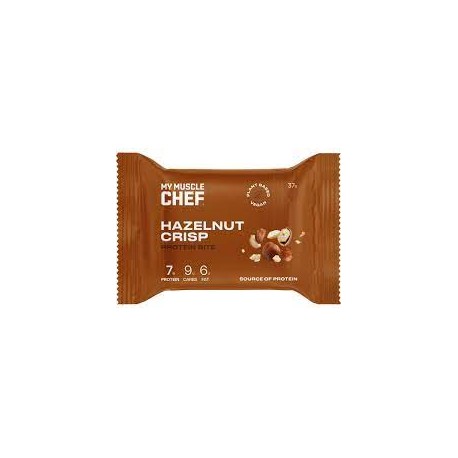 MY MUSCLE CHEF HAZELNUT CRISP PROTEIN BITE 37G