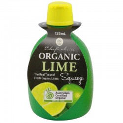 CHEFS CHOICE ORGANIC LIME SQUEEZE 125ML