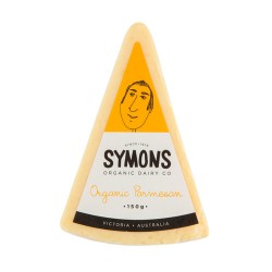 SYMONS ORGANIC PARMESAN CHEESE 150G