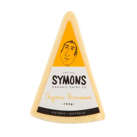 SYMONS ORGANIC PARMESAN CHEESE 150G