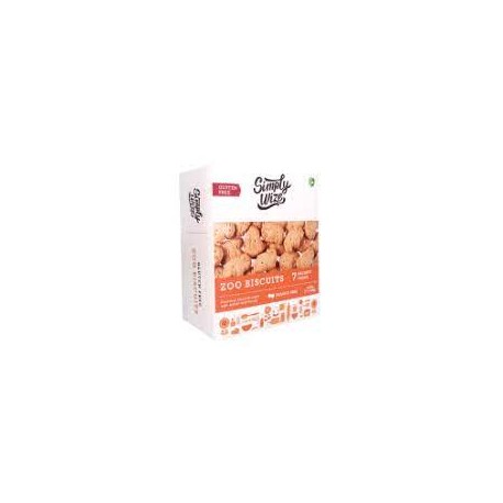 SIMPLY WIZE ZOO BISCUITS 140G