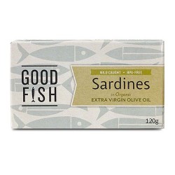 GOOD FISH SARDINES IN OLIVE OIL 120G