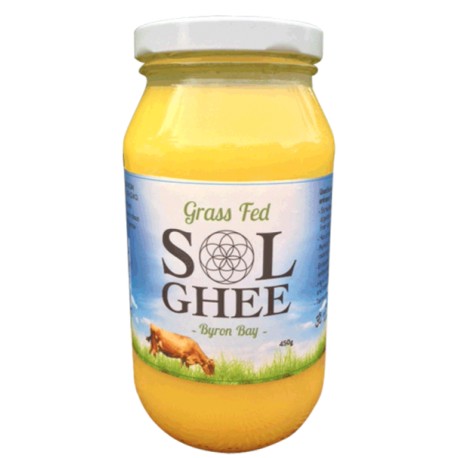 SOL GRASS FED GHEE 450G