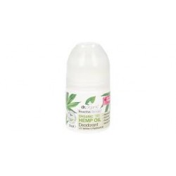 DR ORGANIC ORGANIC HEMP OIL DEODORANT WITH VETIVER AND PATCHOULI 50ML