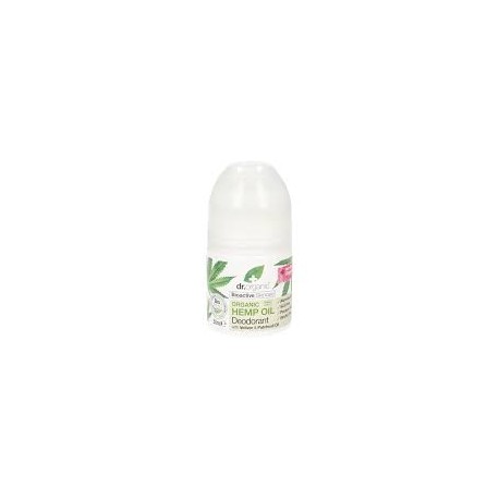 DR ORGANIC ORGANIC HEMP OIL DEODORANT WITH VETIVER AND PATCHOULI 50ML