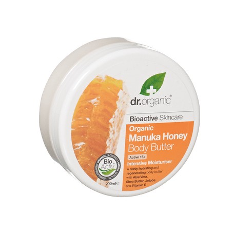 DR ORGANIC MANUKA HONEY BODY BUTTER 200ML