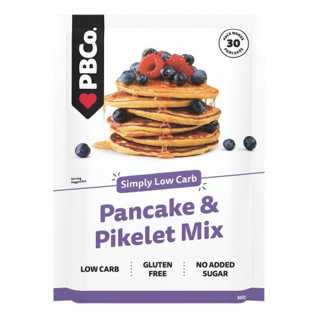 PBCO SIMPLY LOW CARB PANCAKE AND PIKELET MIX 300G