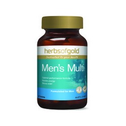 HERBS OF GOLD MENS MULTI 30 TABLETS
