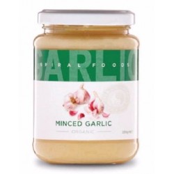 SPIRAL FOOD ORGANIC MINCED GARLIC 220G