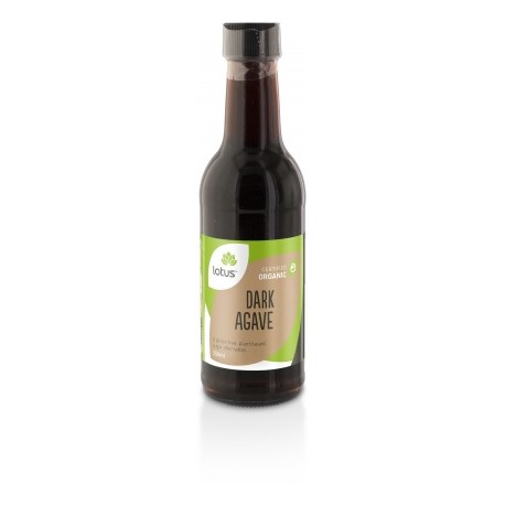 LOTUS ORGANIC DARK AGAVE SYRUP 250ML