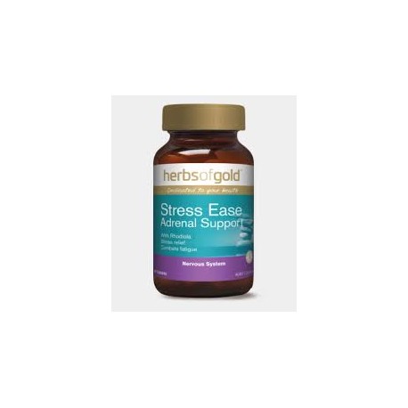 HERBS OF GOLD STRESS EASE ADRENAL SUPPORT 60 TABLETS
