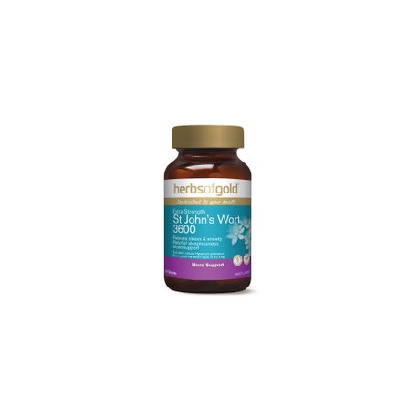 HERBS OF GOLD ST JOHNS WORT 3600 60 TABLETS