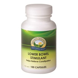 NATURES SUNSHINE LOWER BOWEL STIMULANT 100 CAPSULES