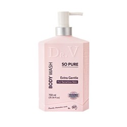 DR V SO PURE EXTRA GENTLE BODY WASH 750ML