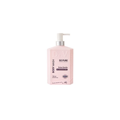 DR V SO PURE EXTRA GENTLE BODY WASH 750ML