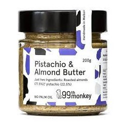 99TH MONKEY PISTACHIO ALMOND BUTTER 200G