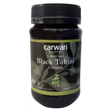 CARWARI BLACK TAHINI UNHULLED 375G