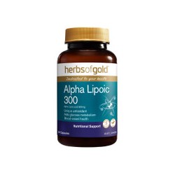 HERBS OF GOLD ALPHA LIPOIC ACID 300 60 CAPSULES