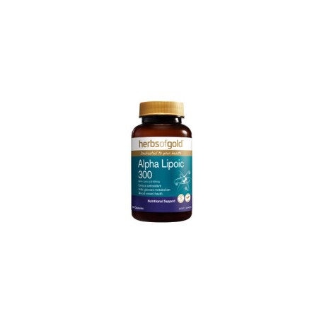 HERBS OF GOLD ALPHA LIPOIC ACID 300 60 CAPSULES