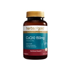 HERBS OF GOLD COQ10 150MG 60 CAPSULES