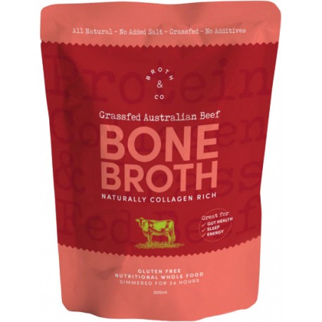 GRASSFED AUSTRALIAN BEEF BONE BROTH 300ML