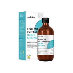 MELROSE FISH OIL AND VITAMIN D LEMON FLAVOUR 500ML