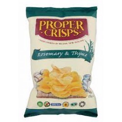 PROPER CRISPS ROSEMARY AND THYME 150G