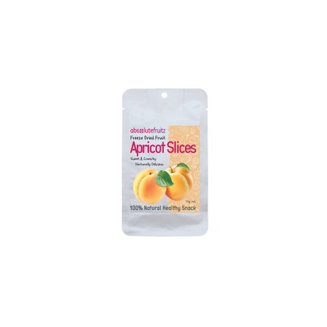 ABSOLUTE FRUITZ FREEZE DRIED APRICOT SLICES 18G