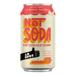 LO BROS NOT SODA PINK GRAPEFRUIT 375ML