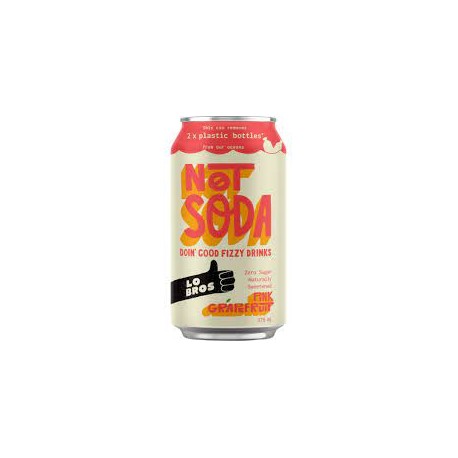 LO BROS NOT SODA PINK GRAPEFRUIT 375ML