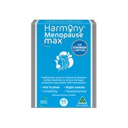 HARMONY MENOPAUSE MAX 45 TABLETS