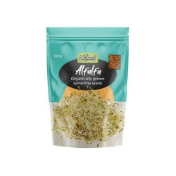 UNTAMED HEALTH ALFALFA SPROUTING SEEDS 100G