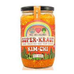 PEACE LOVE AND VEGETABLES KIM CHI 650G