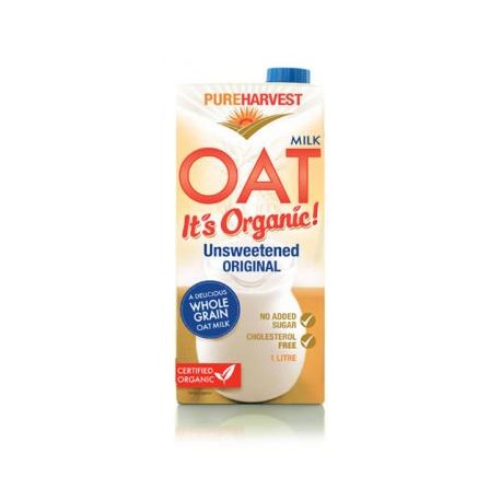 PUREHARVEST OAT MILK UNSWT 1L