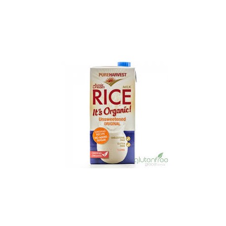 PURE HARVEST RICE MILK UNSWEETENED 1L