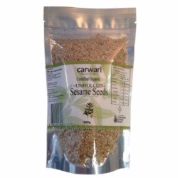 CARWARI SESAME SEEDS WHITE UNHULLED 200G