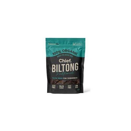 CHIEF ORGANIC BILTONG TRADITIONAL 30G