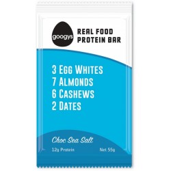 GOOGYS PROTEIN BAR CHOC SEA SALT 55G